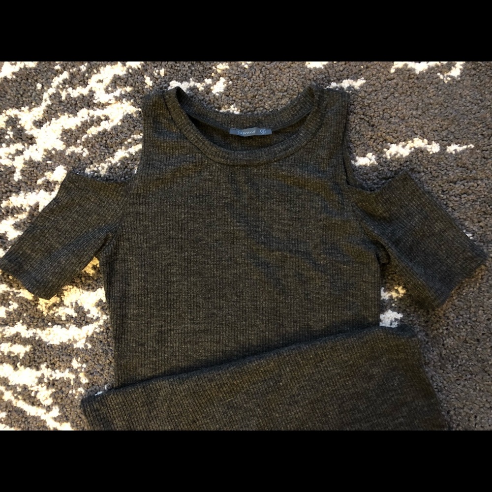 🚫SOLD🚫 Ribbed bodycon dress